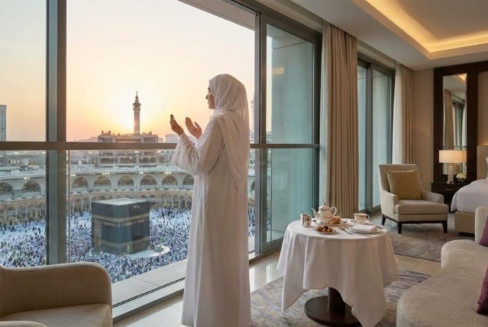 Luxury Umrah — 5-star hotel with Haram view